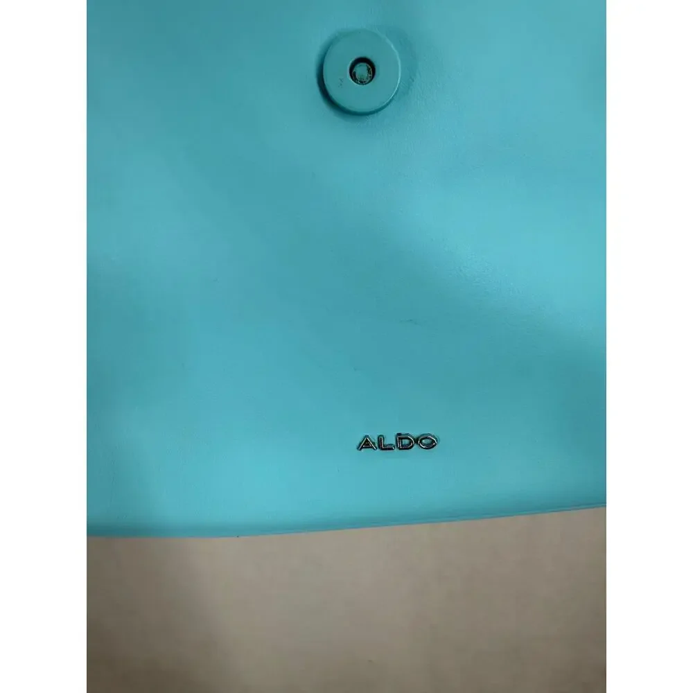 Vintage Y2K ALDO Aqua Blue Shoulder Bag